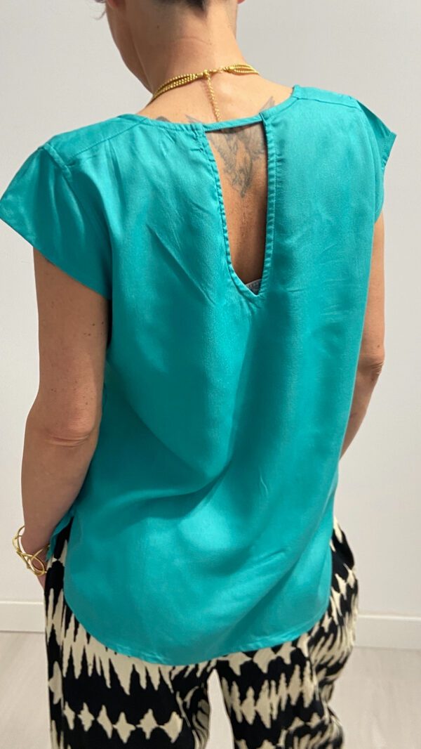 T-shirt Basica, manica corta 100% rayon